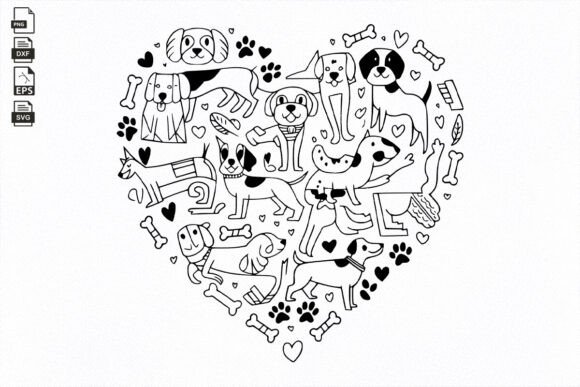 Dog Doodle Heart SVG: An Embroidery Design Review