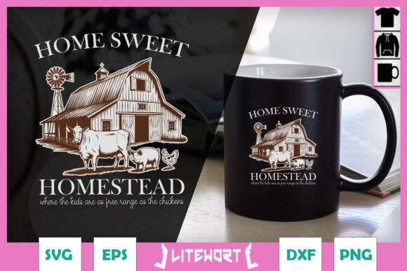 Home Sweet Homestead Farm Mom SVG Review