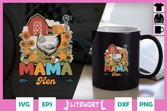 Mama Hen Western Love Mom SVG Review