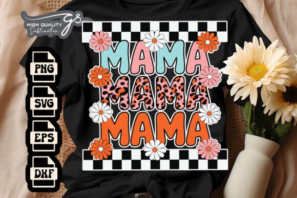 Mama Leopard Retro Mom SVG: An Embroidery Review