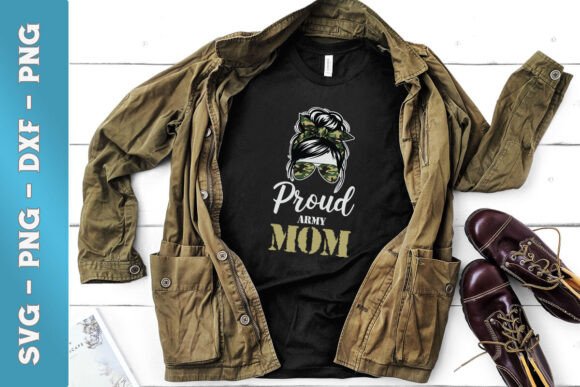 Messy Bun Army Mom SVG: Embroidery Review