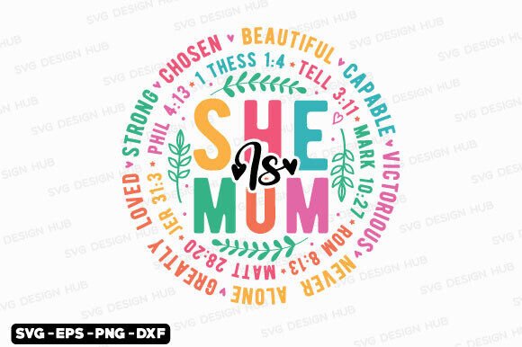 She is Mom SVG: An Embroidery Design Review