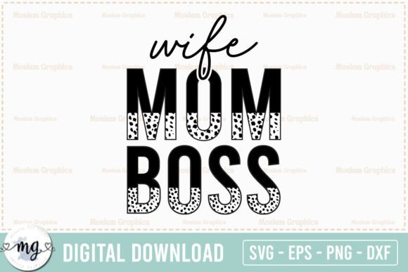 Wife Mom Boss SVG: An Embroidery Design Review
